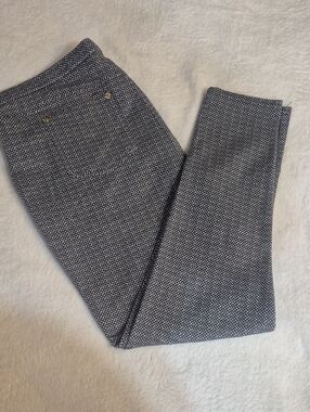 Michael Kors Black and White Micro-Pattern Dress Pants Sz. XL